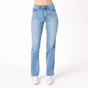 Judy Blue High Waist Tummy Control Contrast Wash Straight Denim Jeans Size 18W